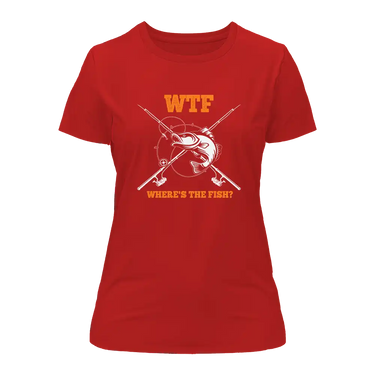 WTF Where's The Fish T-Shirt for Women